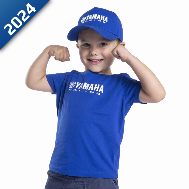 T-SHIRT ENFANT -BRUGES- PADDOCK BLUE ESSENTIALS YAMAHA