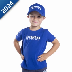 T-SHIRT ENFANT -BRUGES- PADDOCK BLUE ESSENTIALS YAMAHA