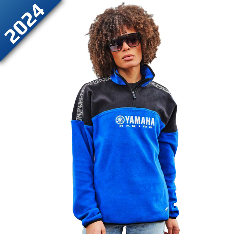 Sweat polaire YAMAHA Paddock Blue StreetWear 24 Kaluga bleu Unisexe -  Vêtements -  - Pièces et accessoires tous scooters et  cyclomoteurs