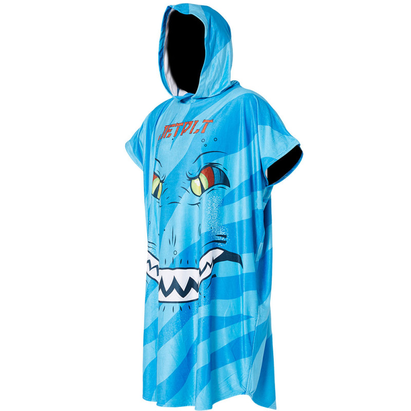 PONCHO A CAPUCHE JETPILOT ENFANT BLEU