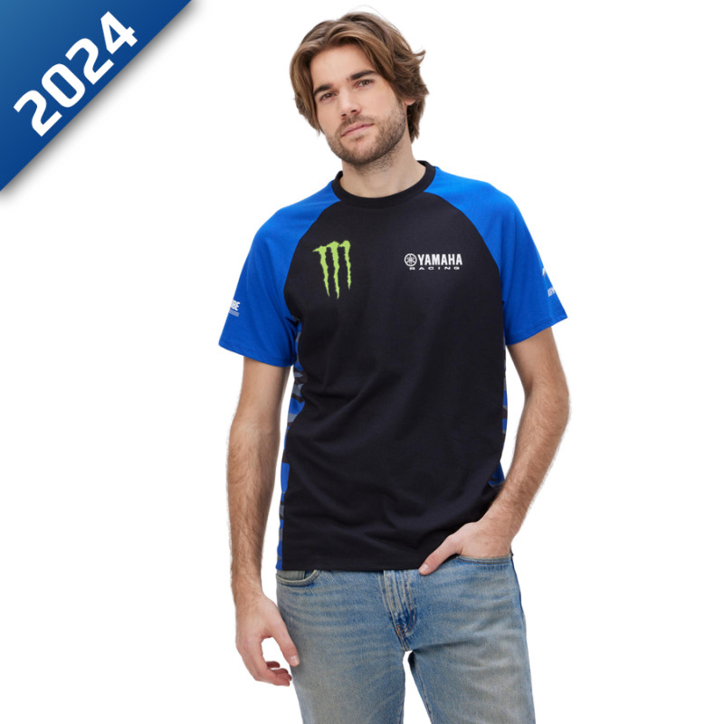 T-SHIRT HOMME MONSTER ENERGY® YAMAHA FACTORY MXGP TEAM REPLICA