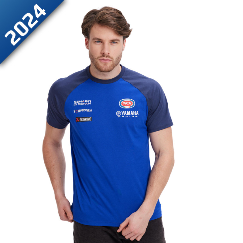 T-SHIRT HOMME YAMAHA WORLDSBK OFFICIAL TEAM REPLICA