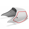 DOSSERET DE SELLE MONOPLACE BLANC ROUGE POUR YAMAHA XSR900