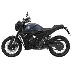 125 SCRAMBLER X - BLEU MAT - ZT125-G-MBLUE